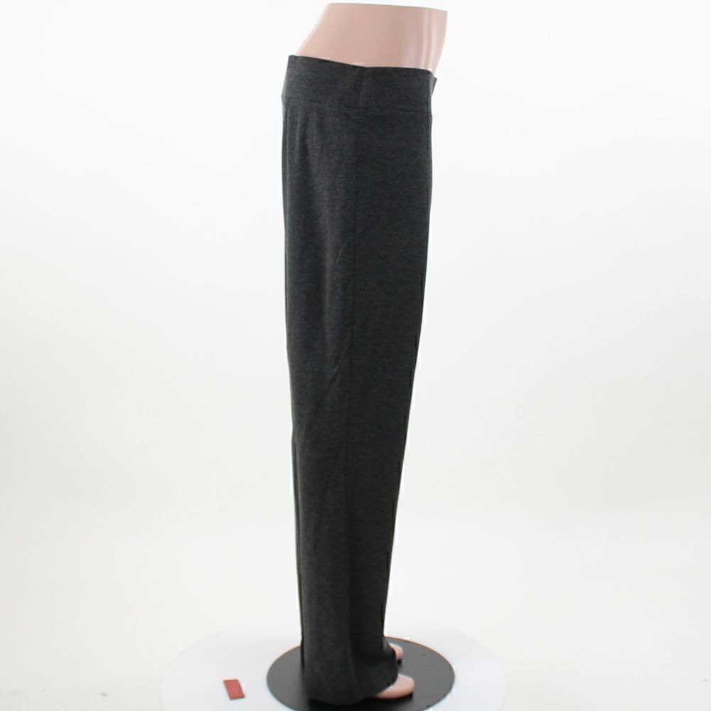 Kasper Plus Size Mid-Rise Pull-On Pants in Dark Gray - Picture 5 of 5